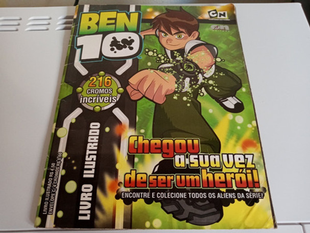Album De Figurinhas Ben 10 -2007 - Completo E Conservado 0