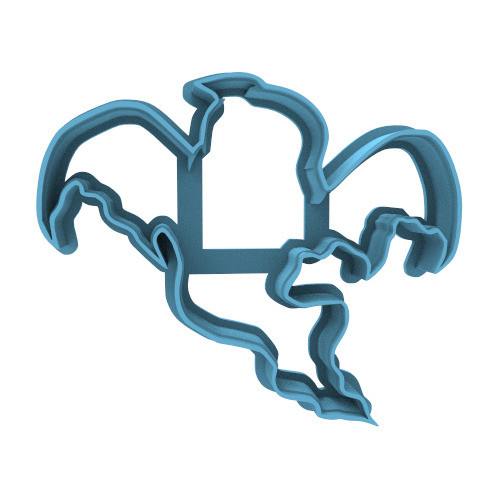 280 Silueta Fantasma Halloween Cortante Para Galletas 0