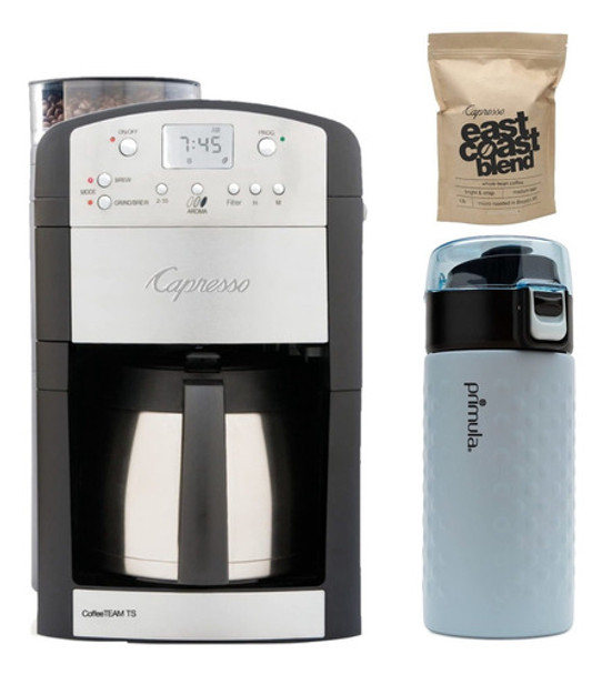 Capresso Cafetera 465.05 Coffeeteam Ts (negro/acero Inoxida. 0