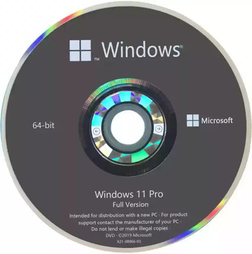Dvd Formatação E Instalação Windows 11 Pro 64 Bits Original 0