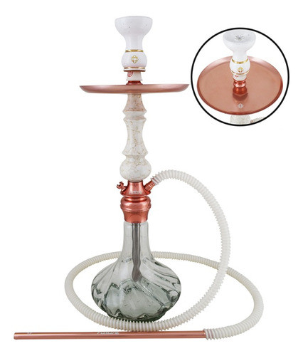 Kit Narguile Completo Amazon Future  - Metal Rose Madeira 0