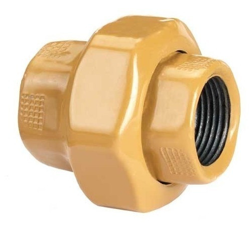 Unión Doble Cónica Hh Epoxi Gas De 3/4 Pulgada. 0