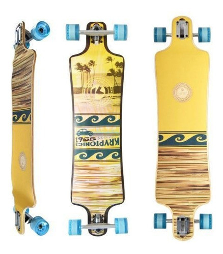 Longboard Kryptonics Groovin 40 Skate Completo 0