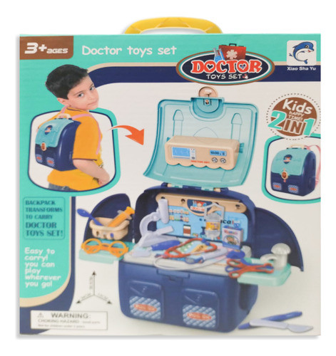 Set Mochila De Médico 2 En 1 0