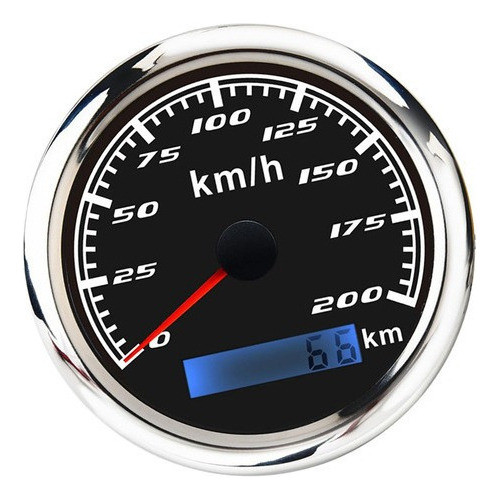 Medidor De Velocidade Gps Automotivo De Carro Preto 0