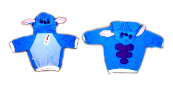 Disfraz Ropa Buzo Abrigo Cosplay Stitch Perro Gato Chico/med 0