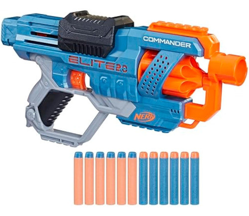 Nerf Elite 2.0 Commander Rd-6 - Lanzador De 0