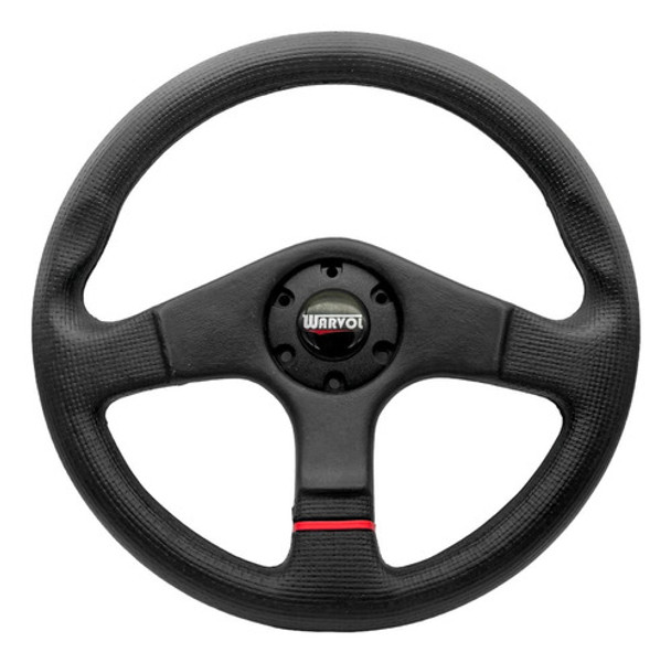 Volante Auto Universal Deportivo Tuning 3 Rayos 38cm 380mm 0