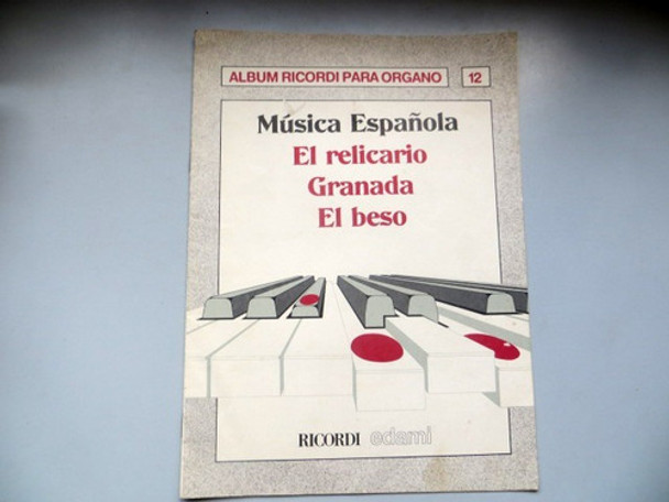 Musica Española Album Ricordi Para Organo 12 0