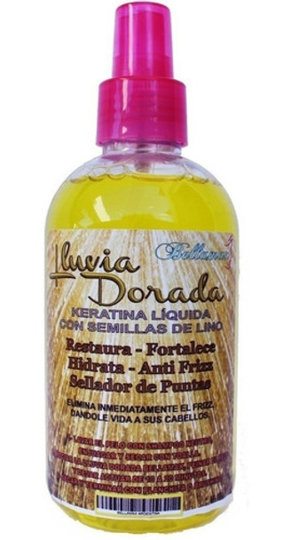 Shock De Keratina Liquida Lluvia Dorada Bellamax - 500ml 0 Shock De Keratina Liquida Lluvia Dorada Bellamax - 500ml 0