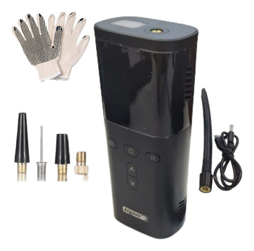 Compresor Inflador 60w 7.4v Portatil Inalambrico Powerbank 0