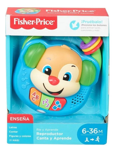 Fisher Price Reproductor Canta Y Aprende Juego Perrito 0