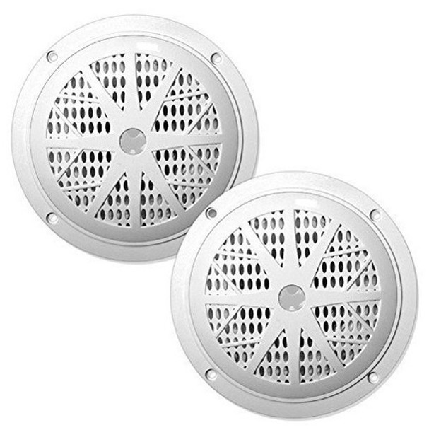5.25 Inch Dual Marine Speakers 2 Way Waterproof And 0