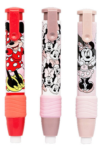 Caneta Borracha Escolar Minnie Mouse Sortido Infantil 0