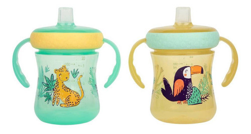 Kit 2 Copos Treinamento Infantil 207ml The First Years 0