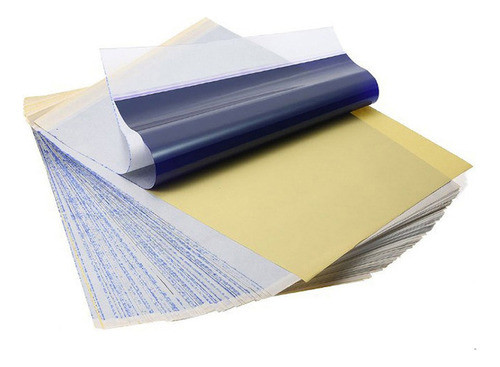 Folhas De Papel Térmico Stencil Tattoo 100 Térmico 0