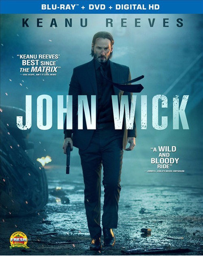 Blu-ray + Dvd John Wick / Sin Control 0