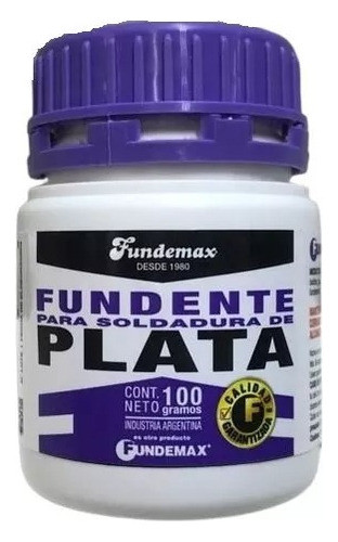 Fundente Plata 100gr 0