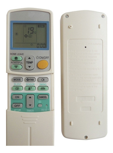 Controle Remoto Ar Condicionado Compatível Daikin Quent Frio 0