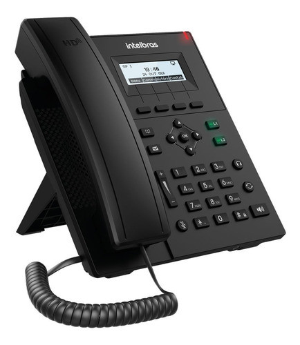 Telefone Ip Voip 2 Contas Sip Poe C/display V3001 Intelbras 0