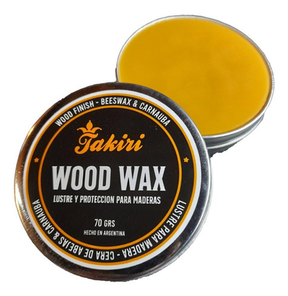 Cera Natural De Abejas & Carnauba Lustre Madera - No Warwick 0 Cera Natural De Abejas & Carnauba Lustre Madera - No Warwick 0
