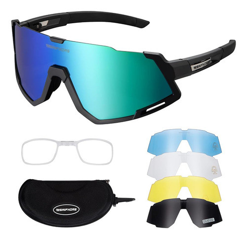 Gafas De Sol Deportivas Polarizadas Para Hombres Y Mujeres, 0