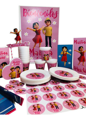 Cotillón Infantil Personalizado X 15 Heidi 0