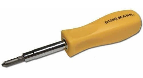 Destornillador  6 Usos En 1 Puntas Philips Y Planas Bguemes 0