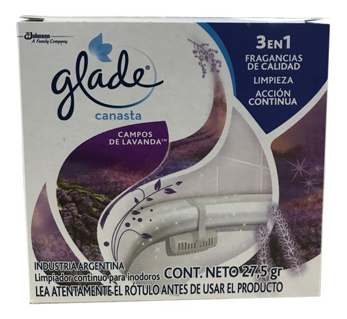 Glade Canasta Solida Full Fragancias 27,5 Gr X 3 Un 0