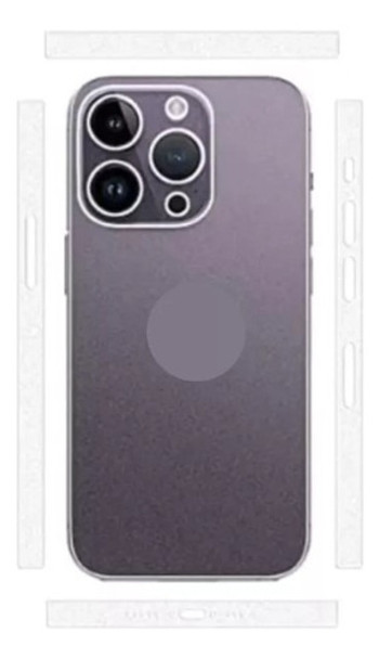 Adesivo Translucido Para As Laterais Do iPhone 15 0