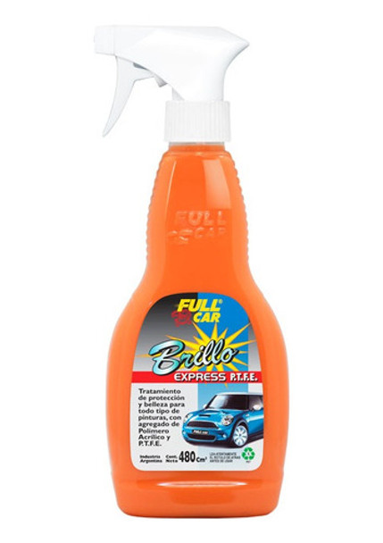 Abrillantador Full Car Brillo Express P.t.f.e. -teflon 480cc 0
