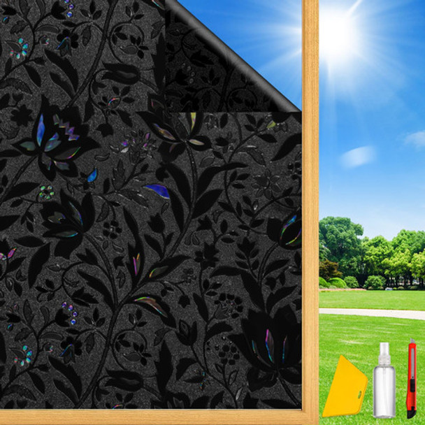 Pelicula Decorativa P/ Privacidad 0.90m X 2m Blackout Tulip 0