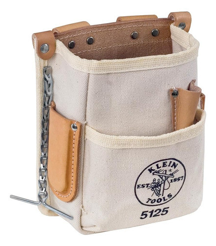 Bolso De Herramientas Klein, 5 Bolsillos, Correa Para Cintur 0