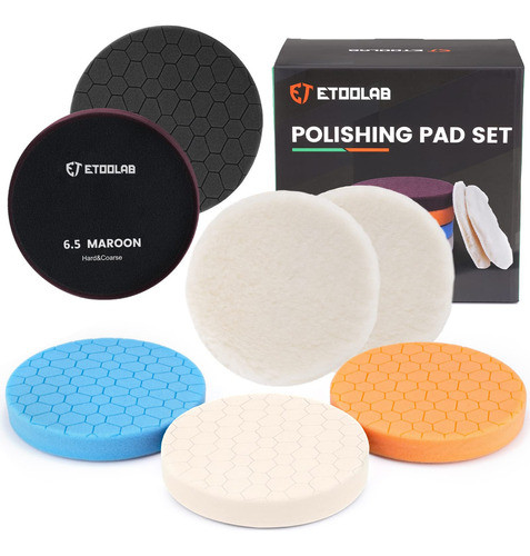 Etoolab Kit De 7 Almohadillas De Pulido Para Pulir, 5 Almoha 0