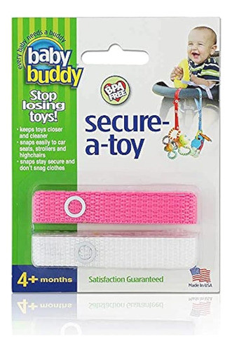 Baby Buddy Secure-a-toy - Correas Juguetes, Mordedor O Chupe 0