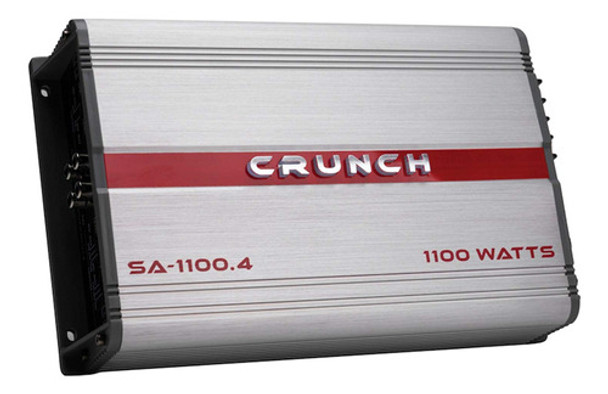 Crunch Sa-1100.4 Serie Smash 1,100 Vatios 4 Canales Clase Ab 0