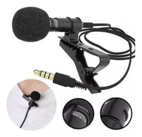 Microfone De Lapela P3 Para Vídeos Youtube De Qualidade 0