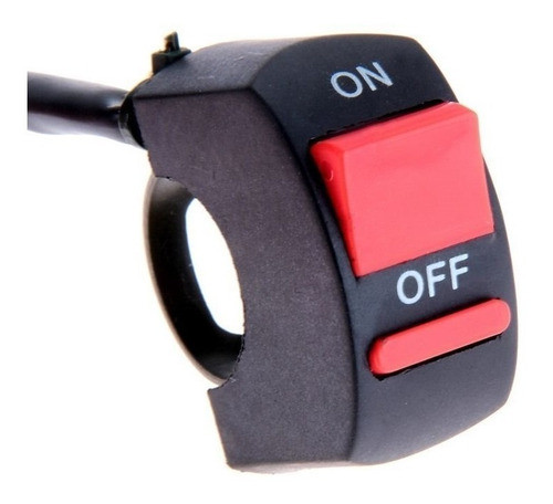 Ficha Tecla Boton Switch Interruptor Onoff Baliza Faro Moto 0
