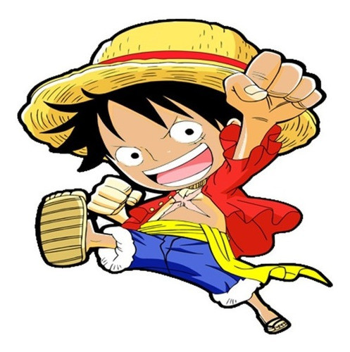 Patch Estampado One Piece, Termocolante Estampado Luffy 0