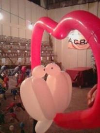 Figuras Con Globos, Decoraciones Con Globos. 0