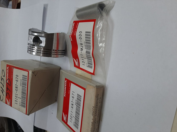 Kit Piston Perno Aros Std Orig Honda Ch150 Elite 58mm Per15 0