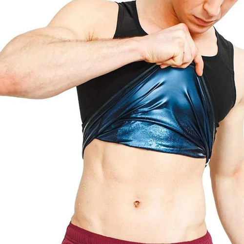 Colete Camiseta Regata Redutor De Medidas Para Homem Emagrec 0
