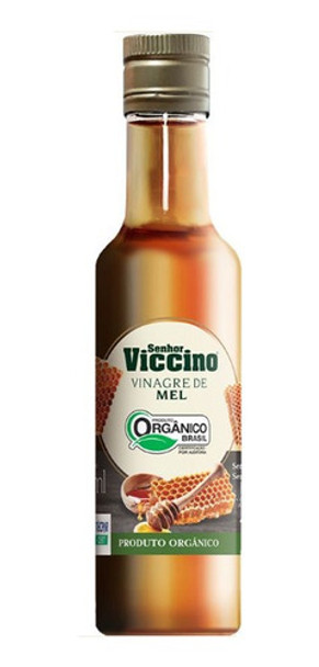 Vinagre De Mel Orgânico Vidro 250ml - Senhor Viccino 0
