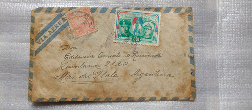 Sobre Postal Antiguo Perón 0