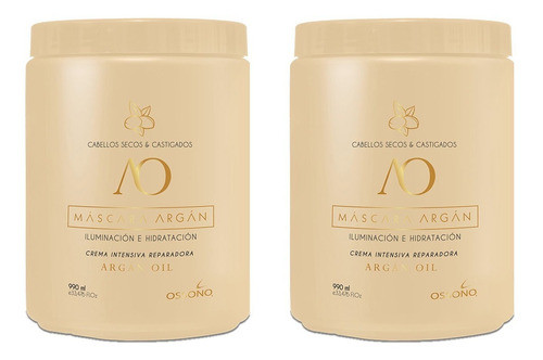 Mascara Argán Ossono De  1 Kg X 2 Unidades 0