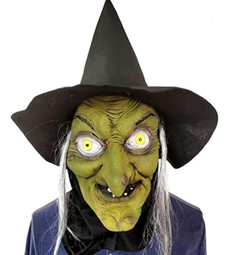 Disfraz De Demonio Aterrador De Halloween, Máscara 0