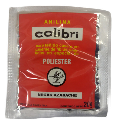 Anilina Para Poliéster X 20 Grs X 12 U 0
