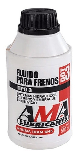 Liquido Para Frenos Moto Ama 200cm Dot 3 Gaona Motos 0