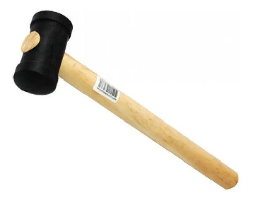 Martelo Borracha 60 Mm Max Preto 0