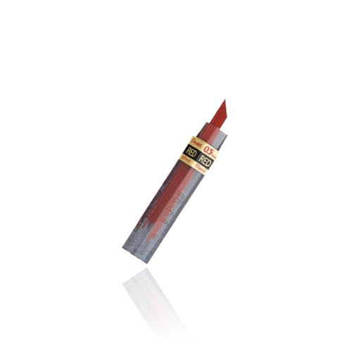 Pentel 12 Minas (1 Tubo) 0.7mm  Rojo 0